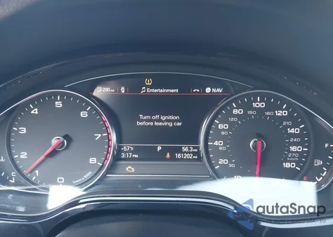 2013 Audi A8 L 3.0T z USA, uszkodzony, nr VIN WAURGAFDXDN024993